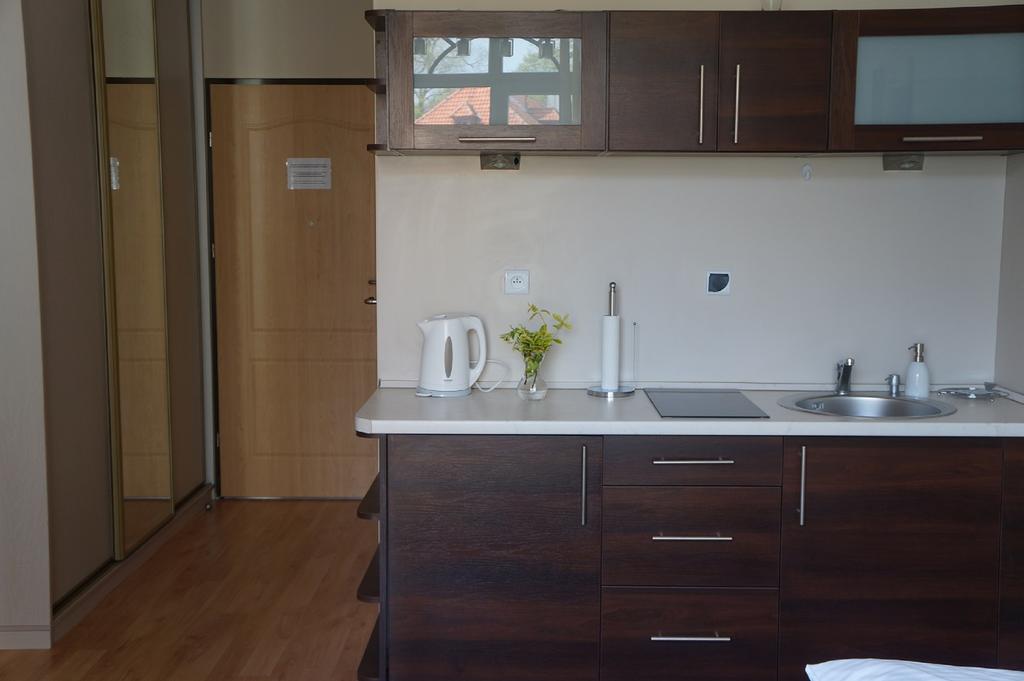 Apartament Trzy Korony 1 슈비노우이스쳬 객실 사진